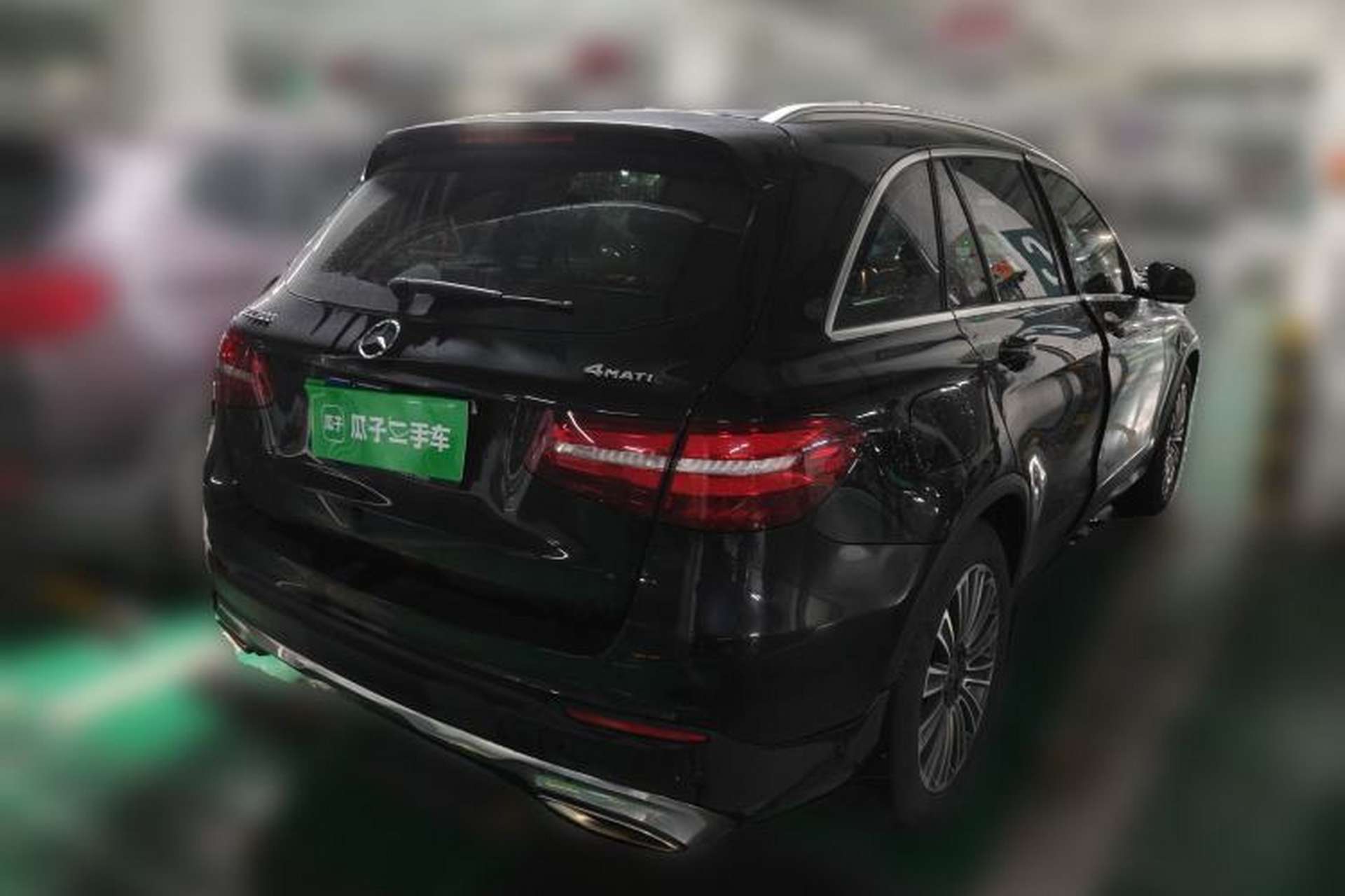 Used Mercedes-Benz GLC 2017 GLC 200 4MATIC Rear Right 45 Deg