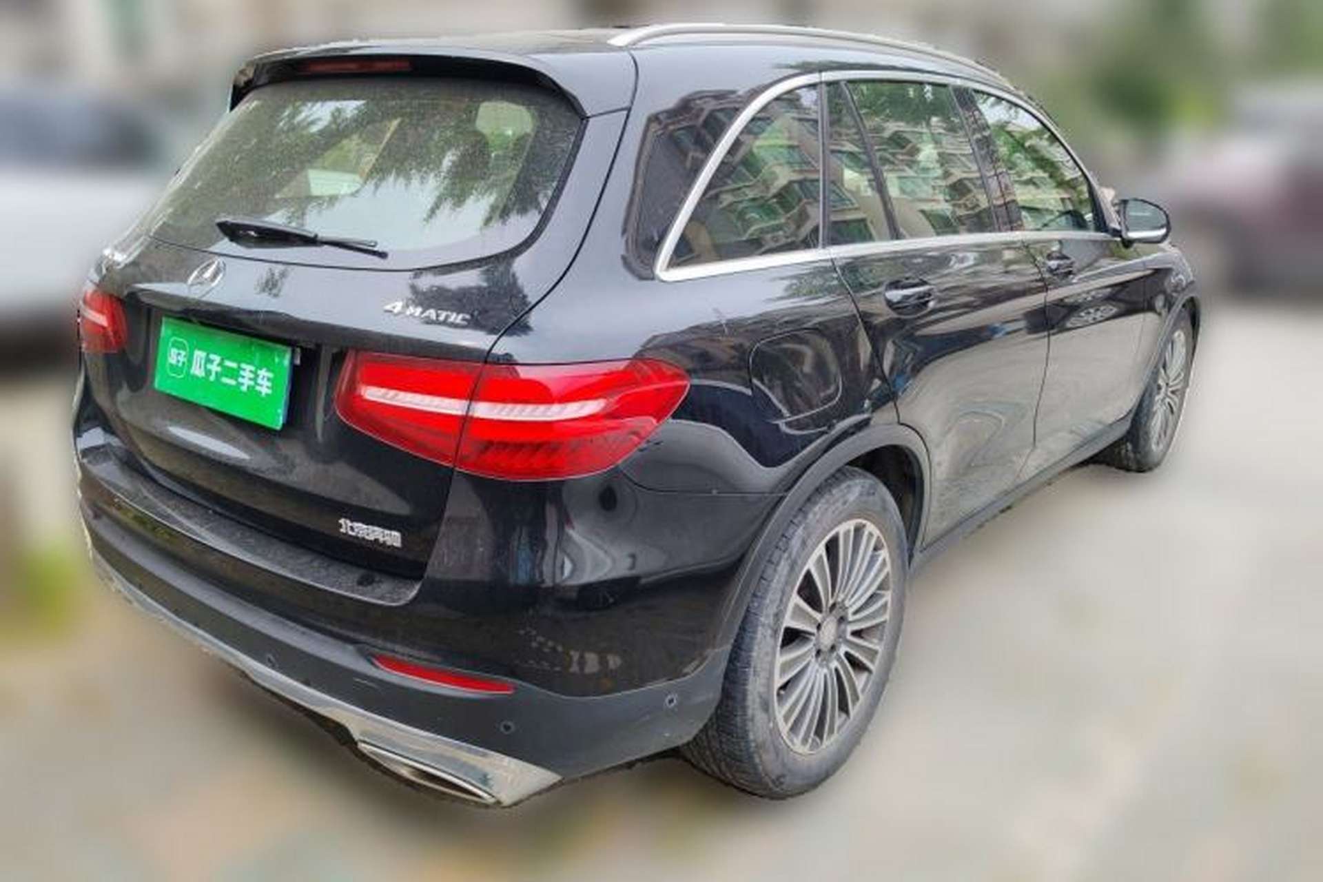 Used Mercedes-Benz GLC 2017 GLC 200 4MATIC Rear Right 45 Deg