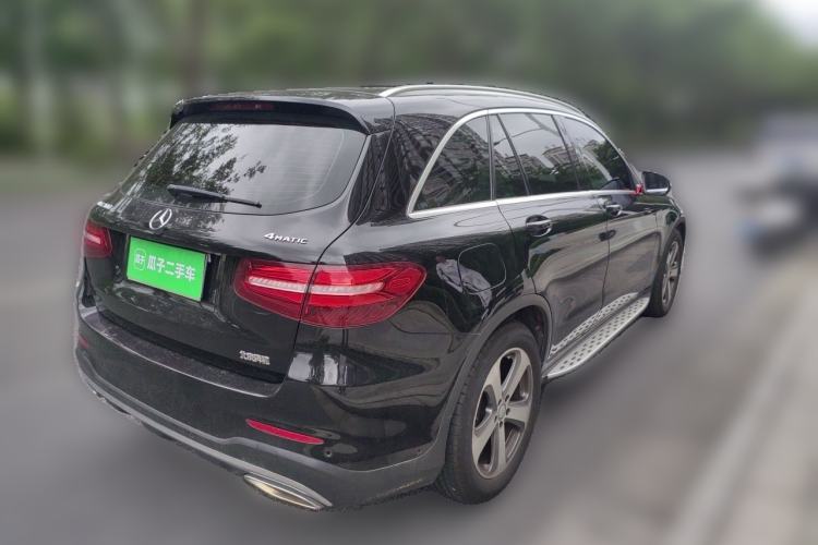 Used Mercedes-Benz GLC 2017 GLC 300 4MATIC Sport Edition Rear Right 45 Deg