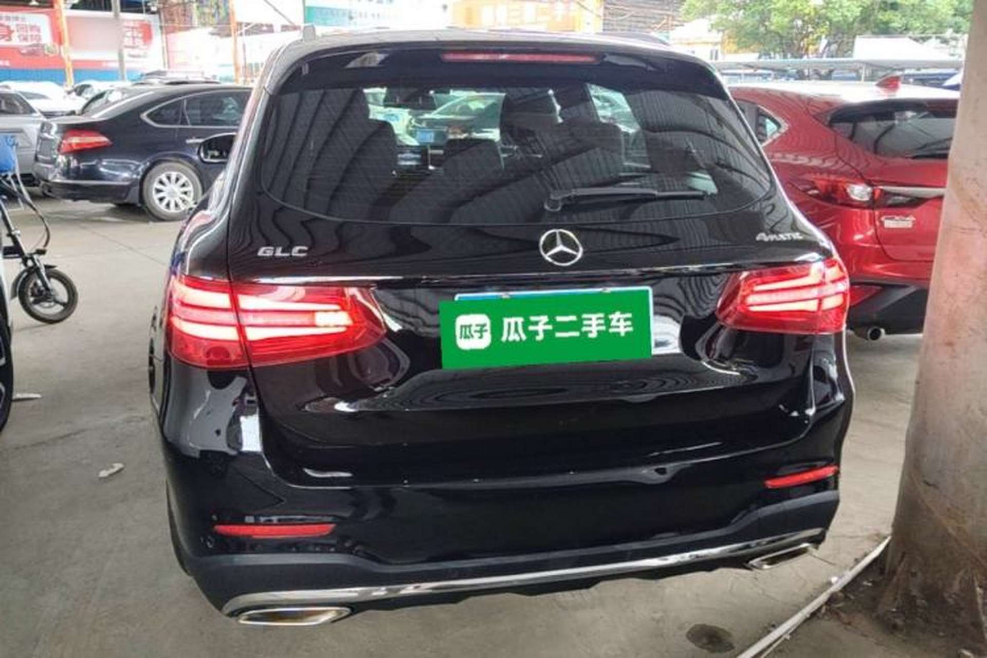 Used Mercedes-Benz GLC 2017 GLC 260 4MATIC Luxury Model Rear
