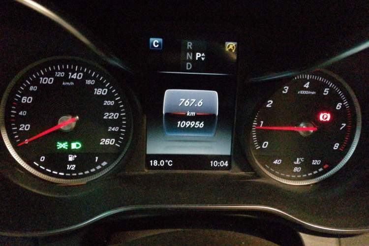 Used Mercedes-Benz GLC 2017 GLC 260 4MATIC Dynamic Edition Instrument Cluster