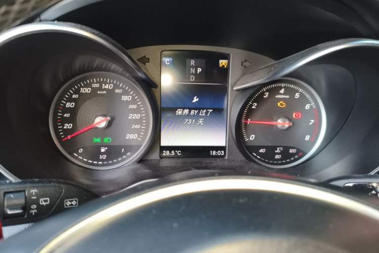 Used Mercedes-Benz GLC 2017 GLC 260 4MATIC Dynamic Edition Instrument Cluster