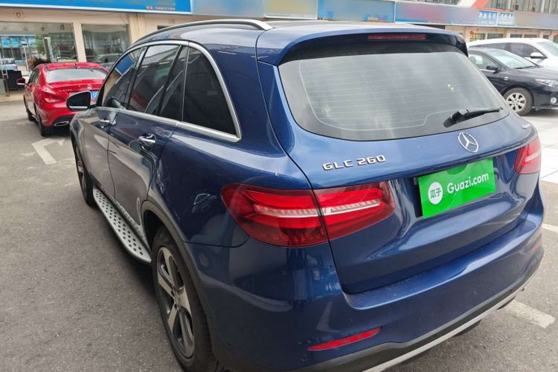 Used Mercedes-Benz GLC 2017 GLC 260 4MATIC Luxury Model Rear Left 45 Deg