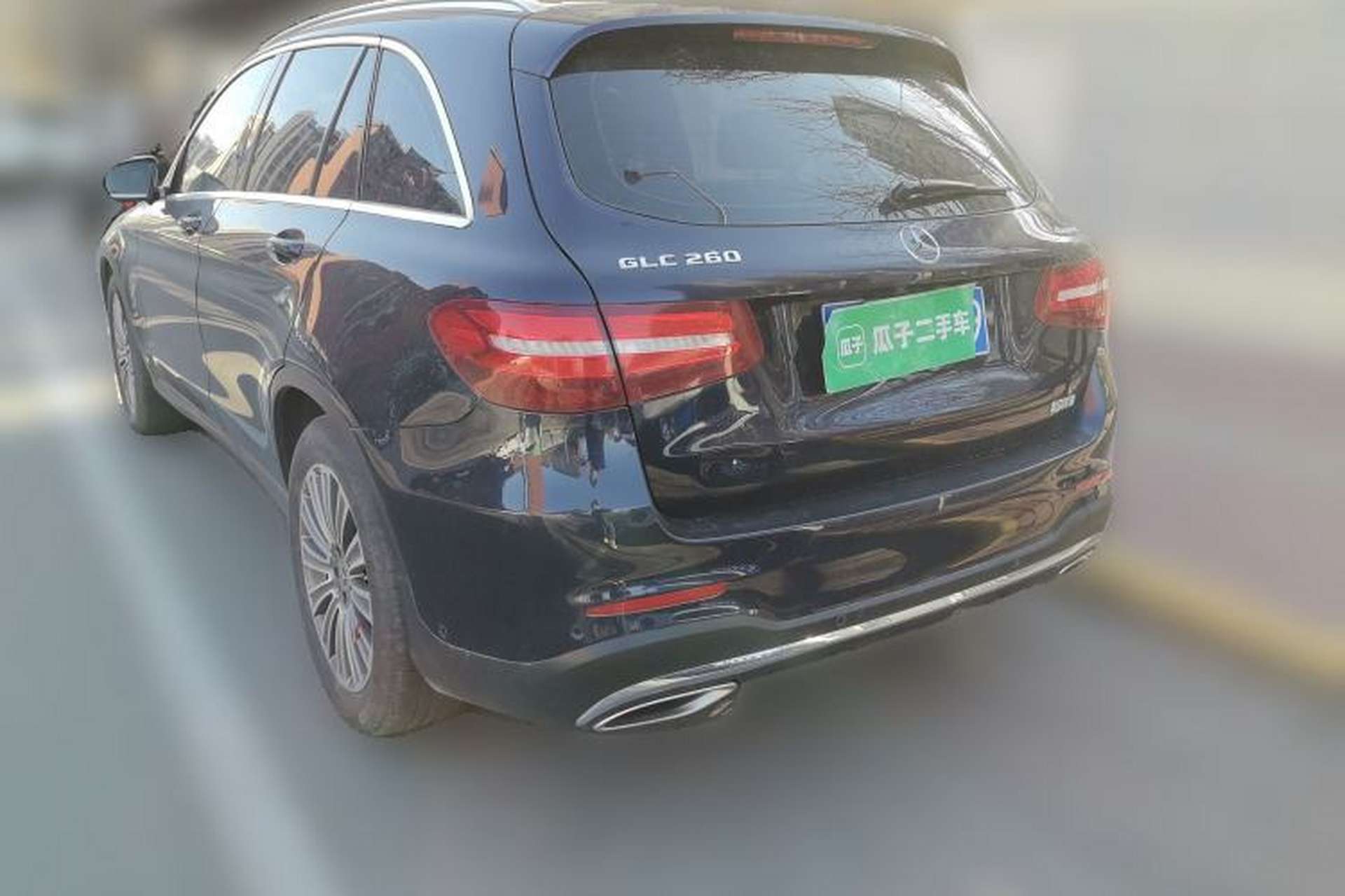 Used Mercedes-Benz GLC 2017 GLC 260 4MATIC Dynamic Edition Rear Left 45 Deg