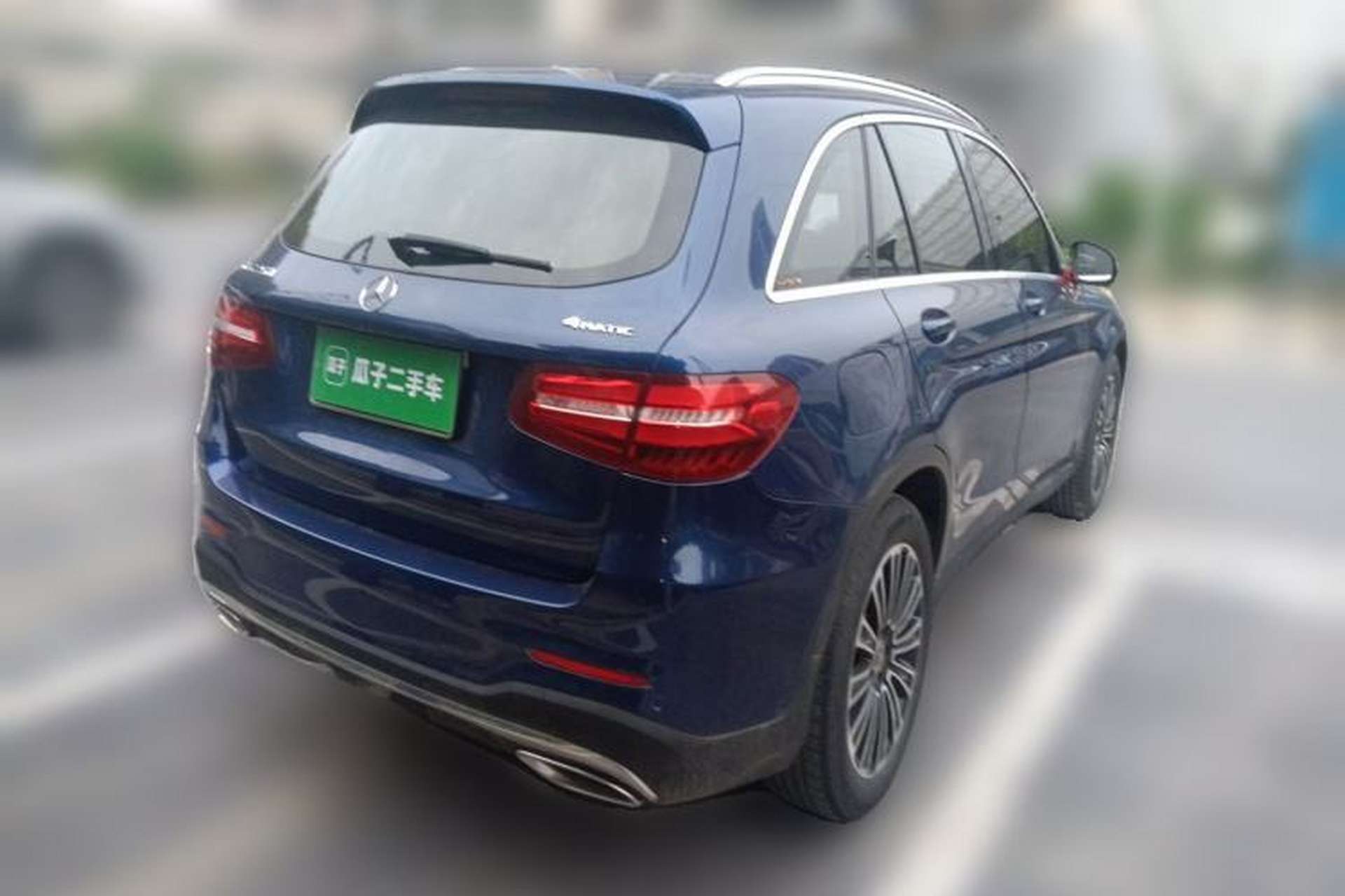 Used Mercedes-Benz GLC 2017 GLC 260 4MATIC Dynamic Edition Rear Right 45 Deg