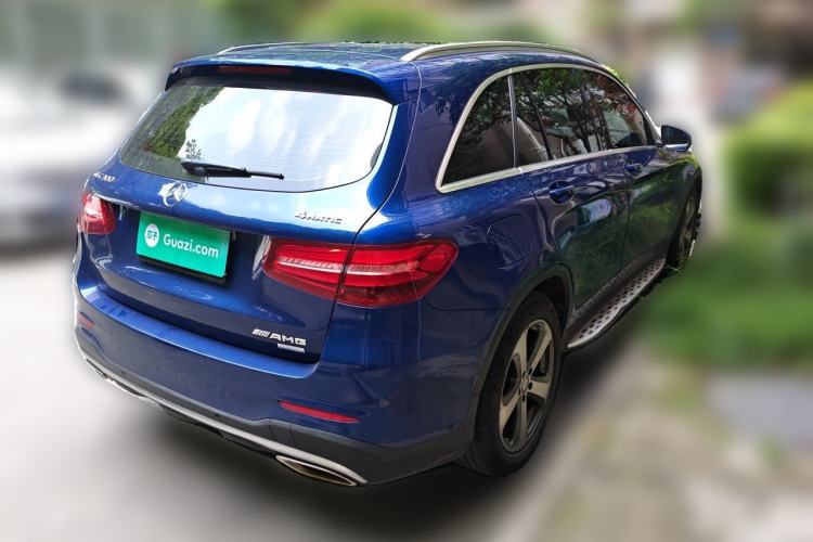 Used Mercedes-Benz GLC 2017 GLC 300 4MATIC Sport Edition Rear Right 45 Deg