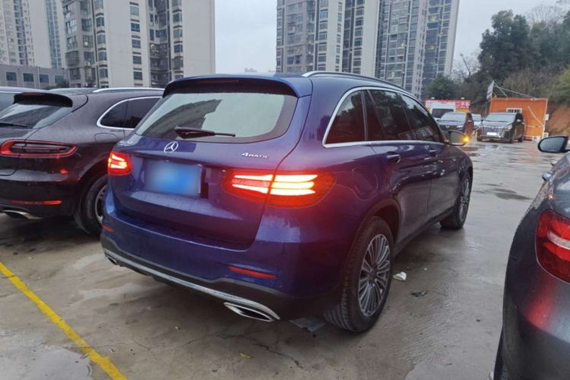 Used Mercedes-Benz GLC 2017 GLC 260 4MATIC Dynamic Edition Rear Right 45 Deg