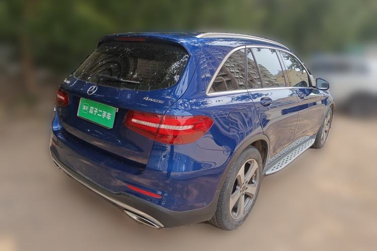 Used Mercedes-Benz GLC 2017 GLC 300 4MATIC Sport Edition Rear Right 45 Deg