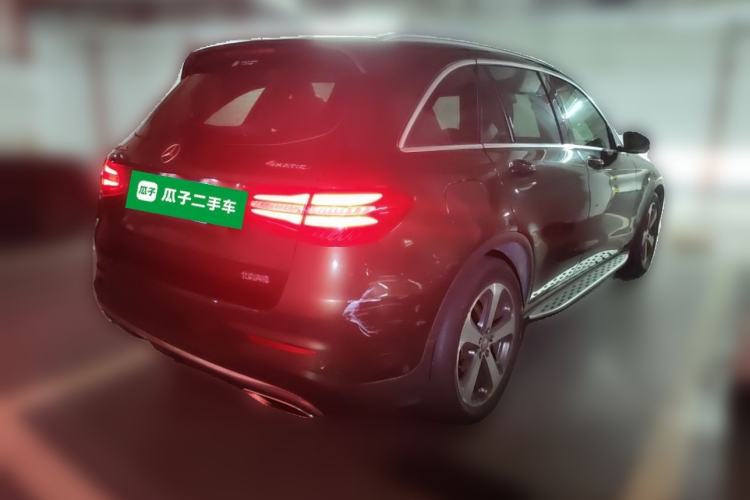 Used Mercedes-Benz GLC 2017 GLC 300 4MATIC Sport Edition Rear Right 45 Deg