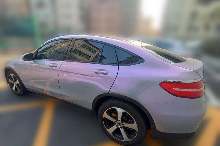 Used Mercedes-Benz GLC 2017 GLC 200 4MATIC Coupe SUV Rear Left 45 Deg