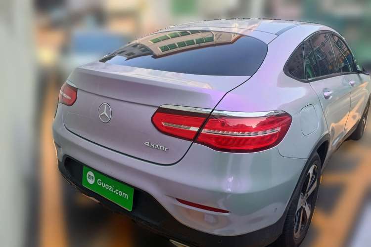 Used Mercedes-Benz GLC 2017 GLC 200 4MATIC Coupe SUV Rear Right 45 Deg
