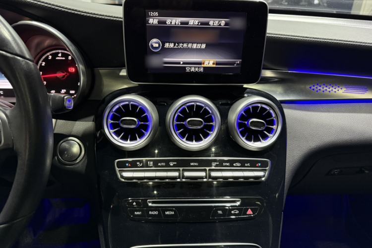 Used Mercedes-Benz GLC 2017 GLC 200 4MATIC Audio And AC Panel