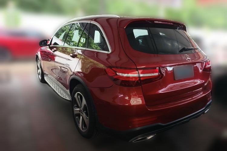 Used Mercedes-Benz GLC 2017 GLC 300 4MATIC Sport Edition Rear Left 45 Deg