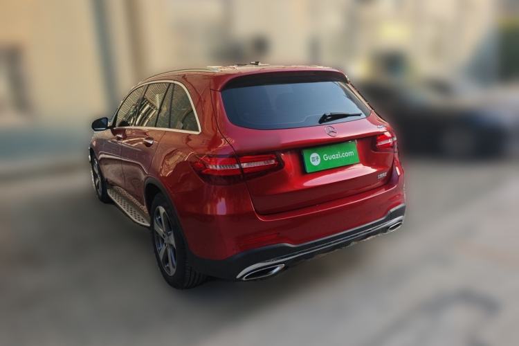 Used Mercedes-Benz GLC 2017 GLC 300 4MATIC Sport Edition Rear Left 45 Deg