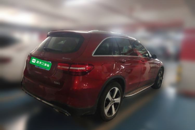 Used Mercedes-Benz GLC 2017 GLC 260 4MATIC Luxury Model Rear Right 45 Deg