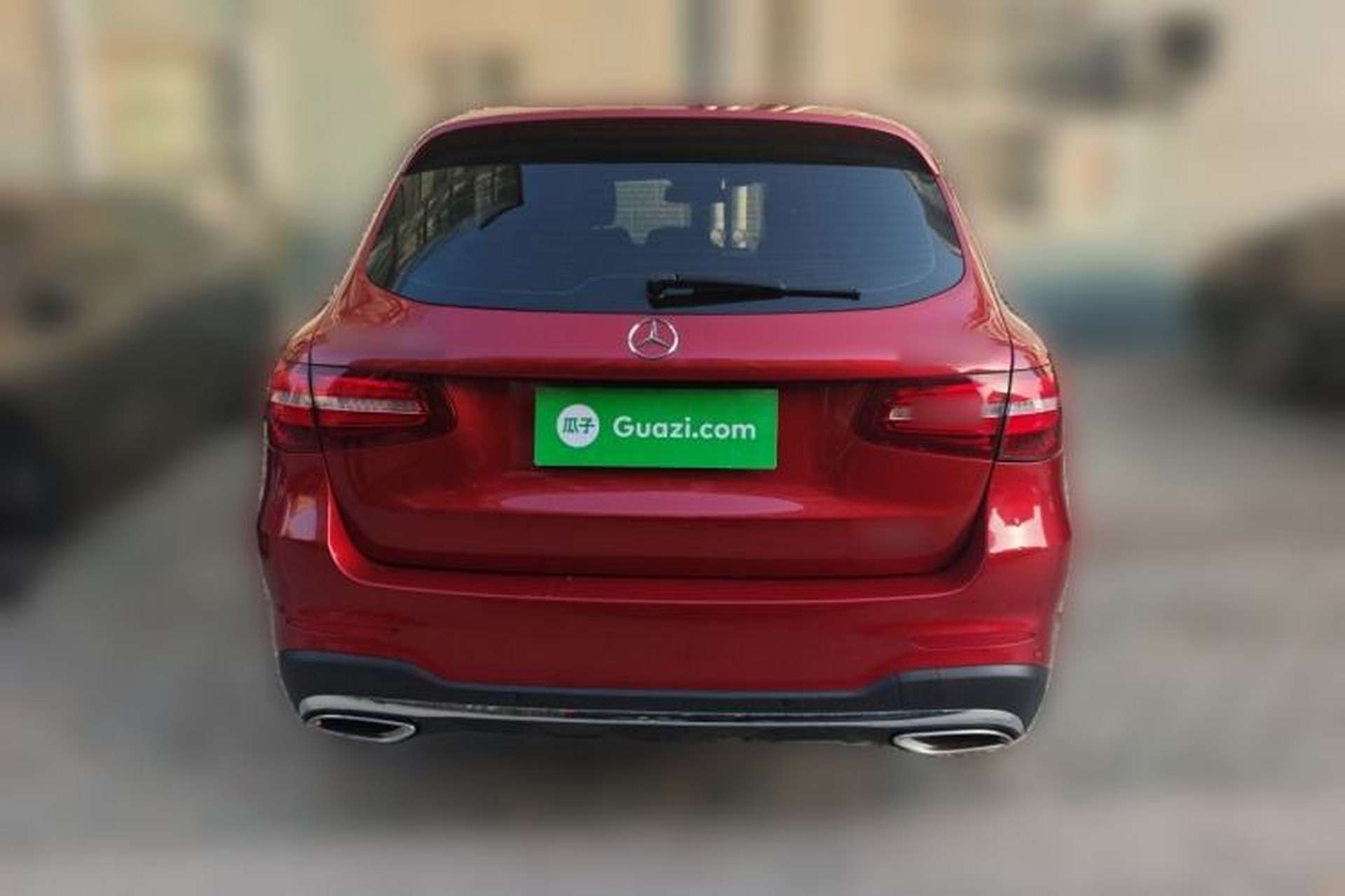 Used Mercedes-Benz GLC 2017 GLC 300 4MATIC Sport Edition Rear