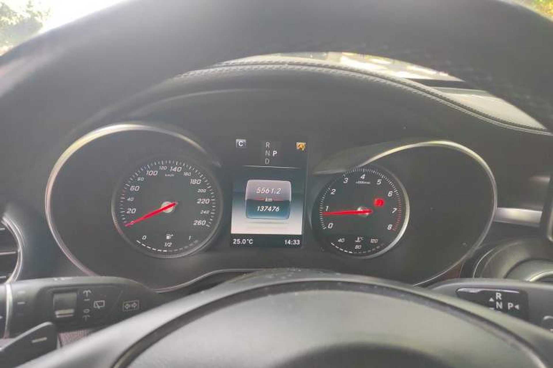 Used Mercedes-Benz GLC 2017 GLC 260 4MATIC Luxury Model Instrument Cluster