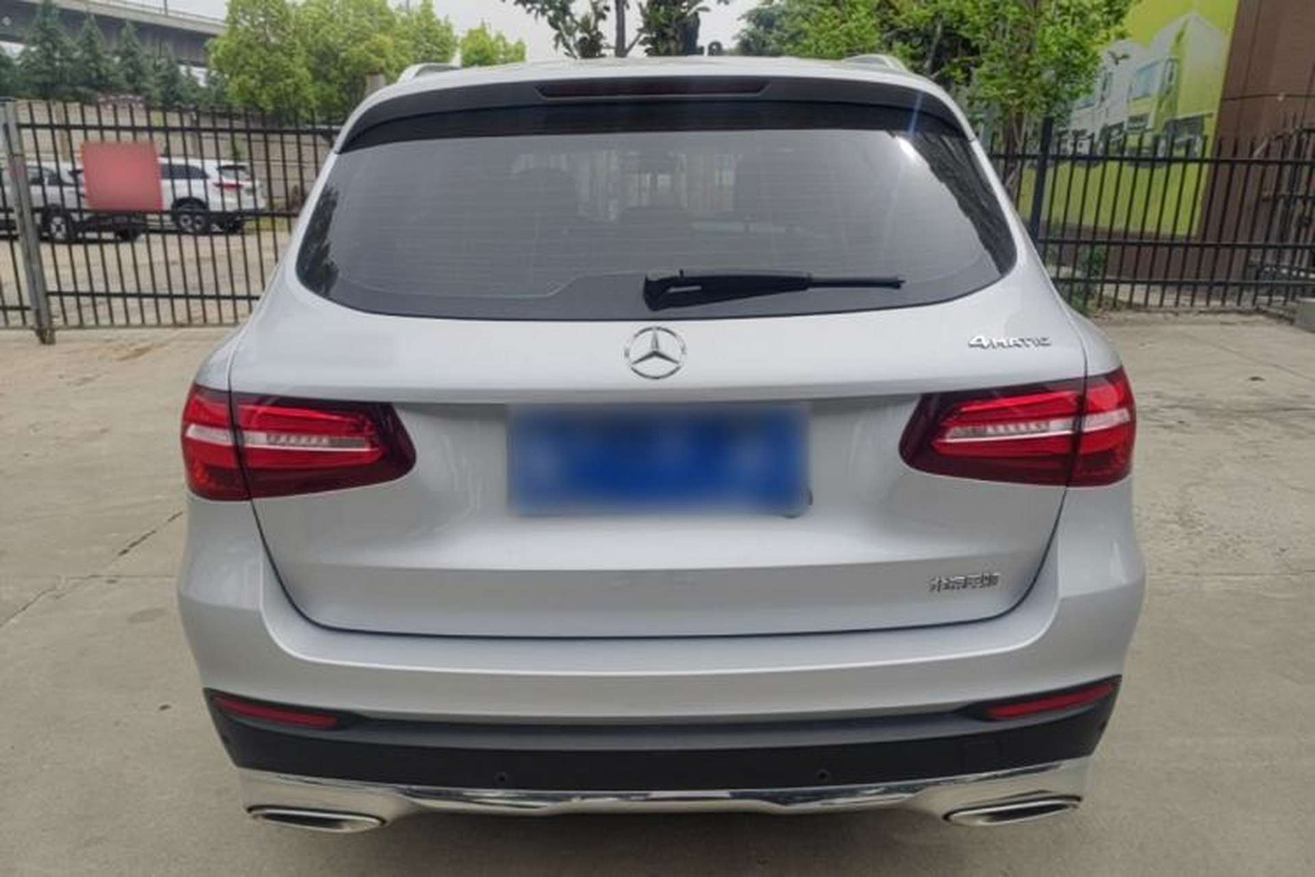 Used Mercedes-Benz GLC 2017 GLC 200 4MATIC Rear