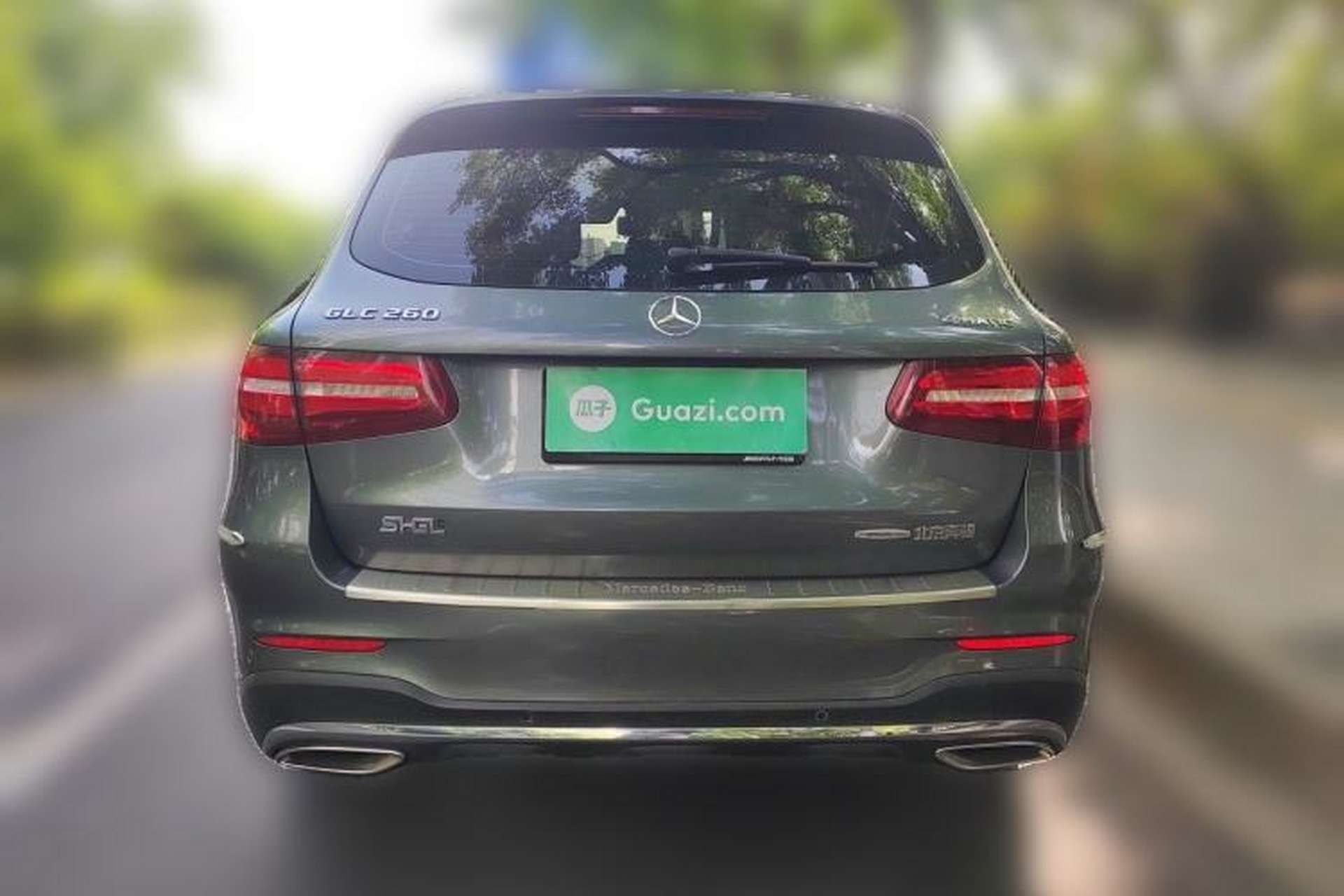 Used Mercedes-Benz GLC 2017 GLC 260 4MATIC Luxury Model Rear