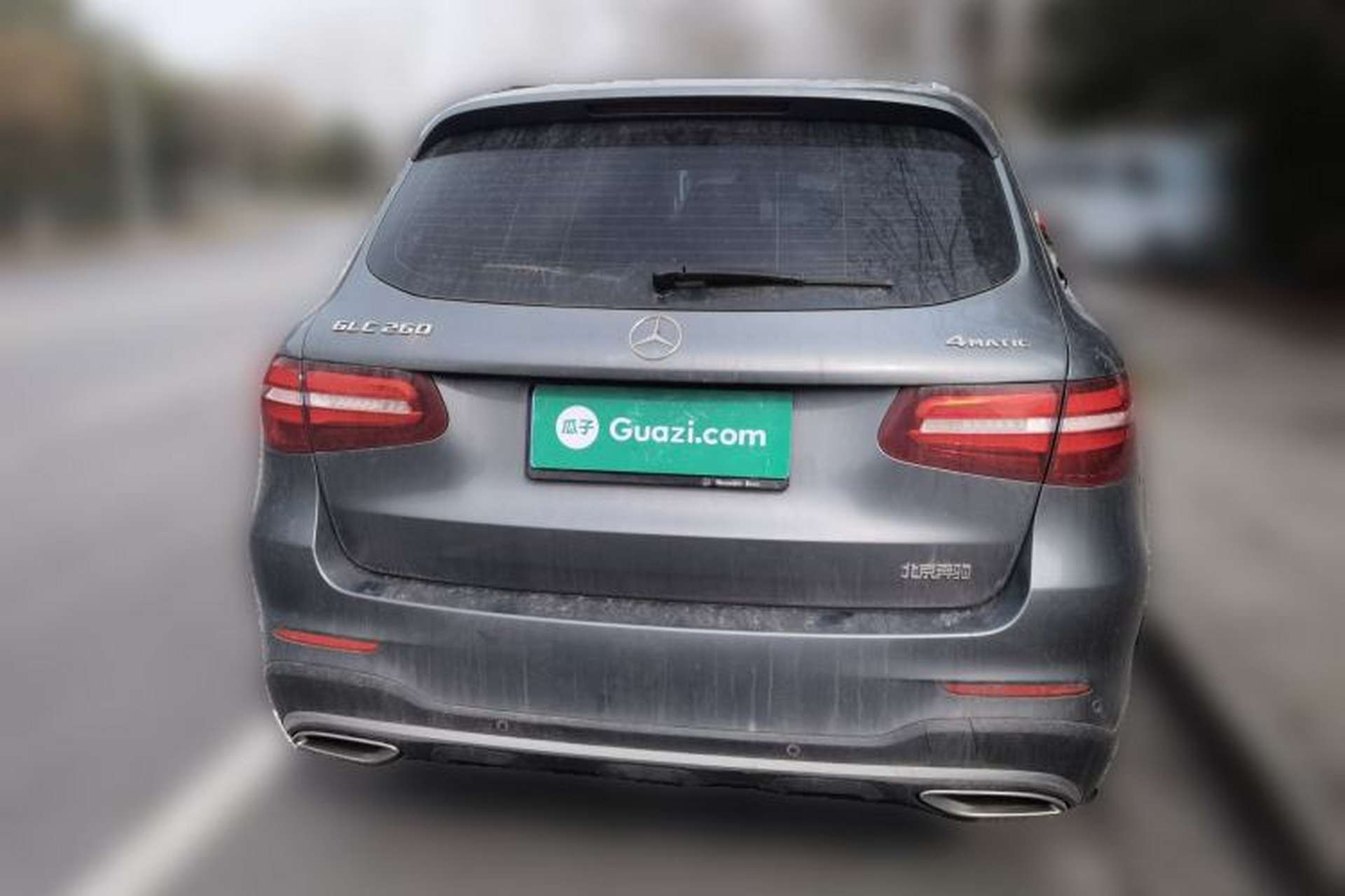 Used Mercedes-Benz GLC 2017 GLC 260 4MATIC Luxury Model Rear