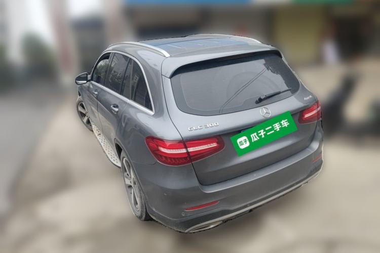 Used Mercedes-Benz GLC 2017 GLC 300 4MATIC Sport Edition Rear Left 45 Deg