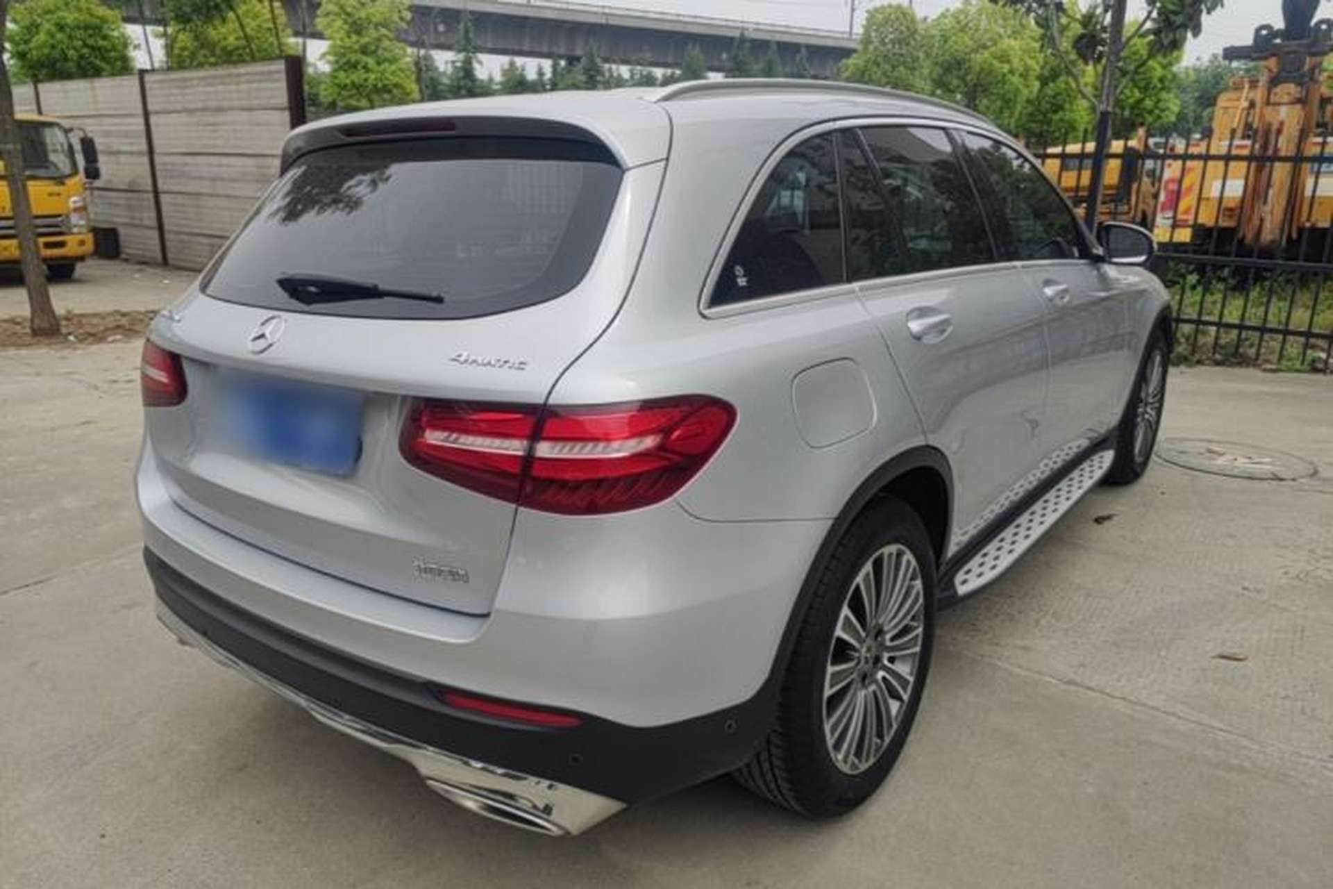Used Mercedes-Benz GLC 2017 GLC 200 4MATIC Rear Right 45 Deg