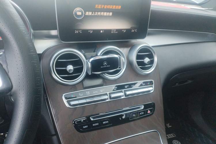 Used Mercedes-Benz GLC 2017 GLC 300 4MATIC Luxury Model Audio And AC Panel