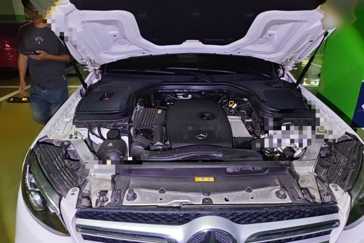 Used Mercedes-Benz GLC 2017 GLC 300 4MATIC Sport Edition Engine Bay