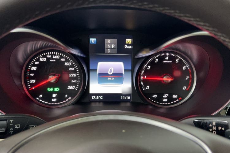 Used Mercedes-Benz GLC 2017 GLC 260 4MATIC Luxury Model Instrument Cluster