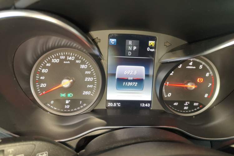 Used Mercedes-Benz GLC 2017 GLC 260 4MATIC Dynamic Edition Instrument Cluster