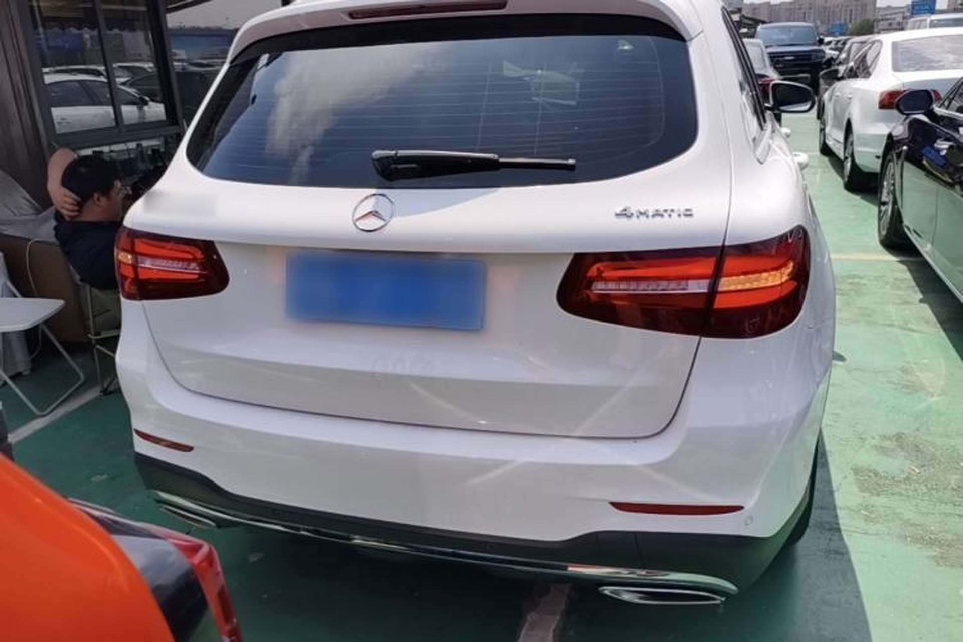 Used Mercedes-Benz GLC 2017 GLC 300 4MATIC Sport Edition Rear