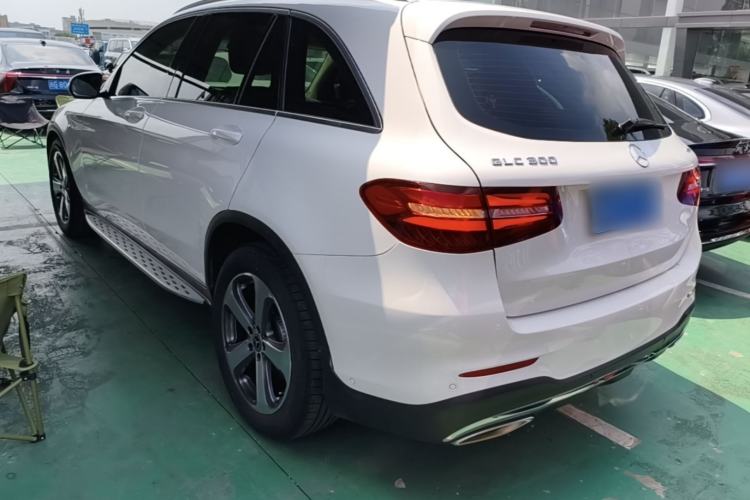 Used Mercedes-Benz GLC 2017 GLC 300 4MATIC Sport Edition Rear Left 45 Deg