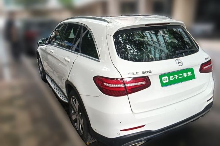 Used Mercedes-Benz GLC 2017 GLC 300 4MATIC Sport Edition Rear Left 45 Deg