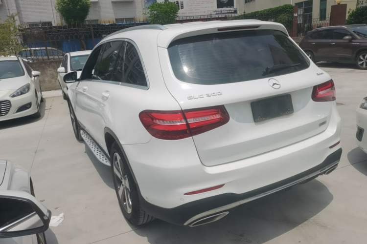Used Mercedes-Benz GLC 2017 GLC 300 4MATIC Sport Edition Rear Left 45 Deg