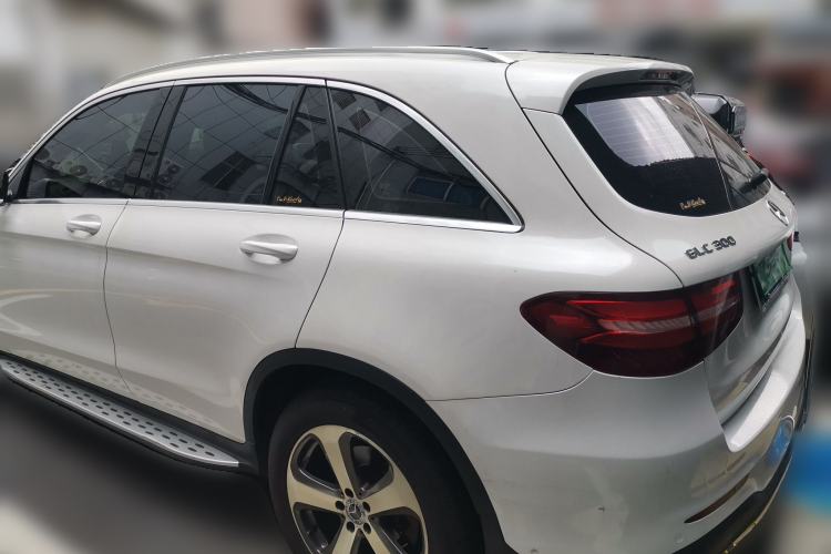 Used Mercedes-Benz GLC 2017 GLC 300 4MATIC Sport Edition Rear Left 45 Deg
