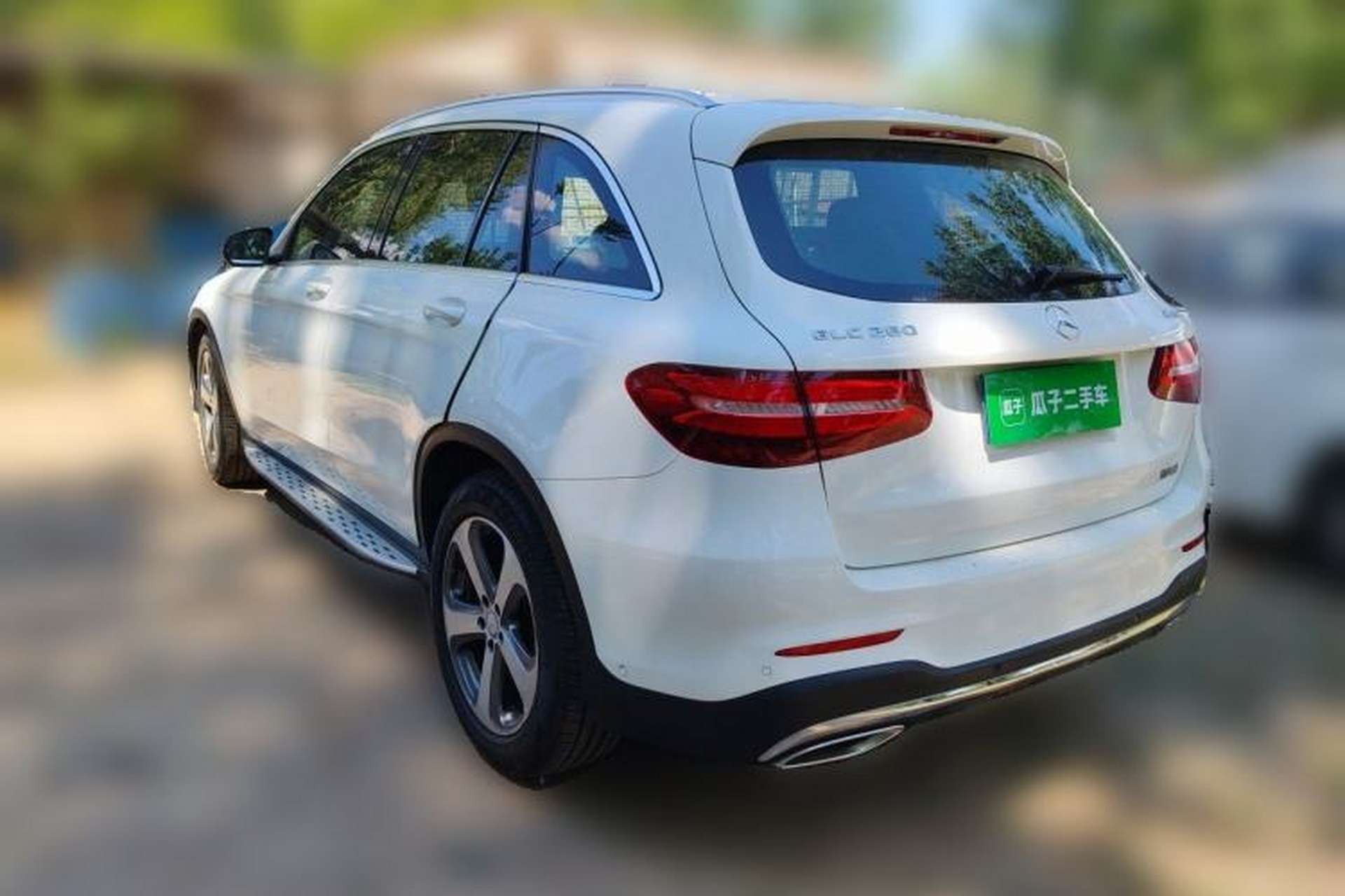 Used Mercedes-Benz GLC 2017 GLC 260 4MATIC Luxury Model Rear Left 45 Deg