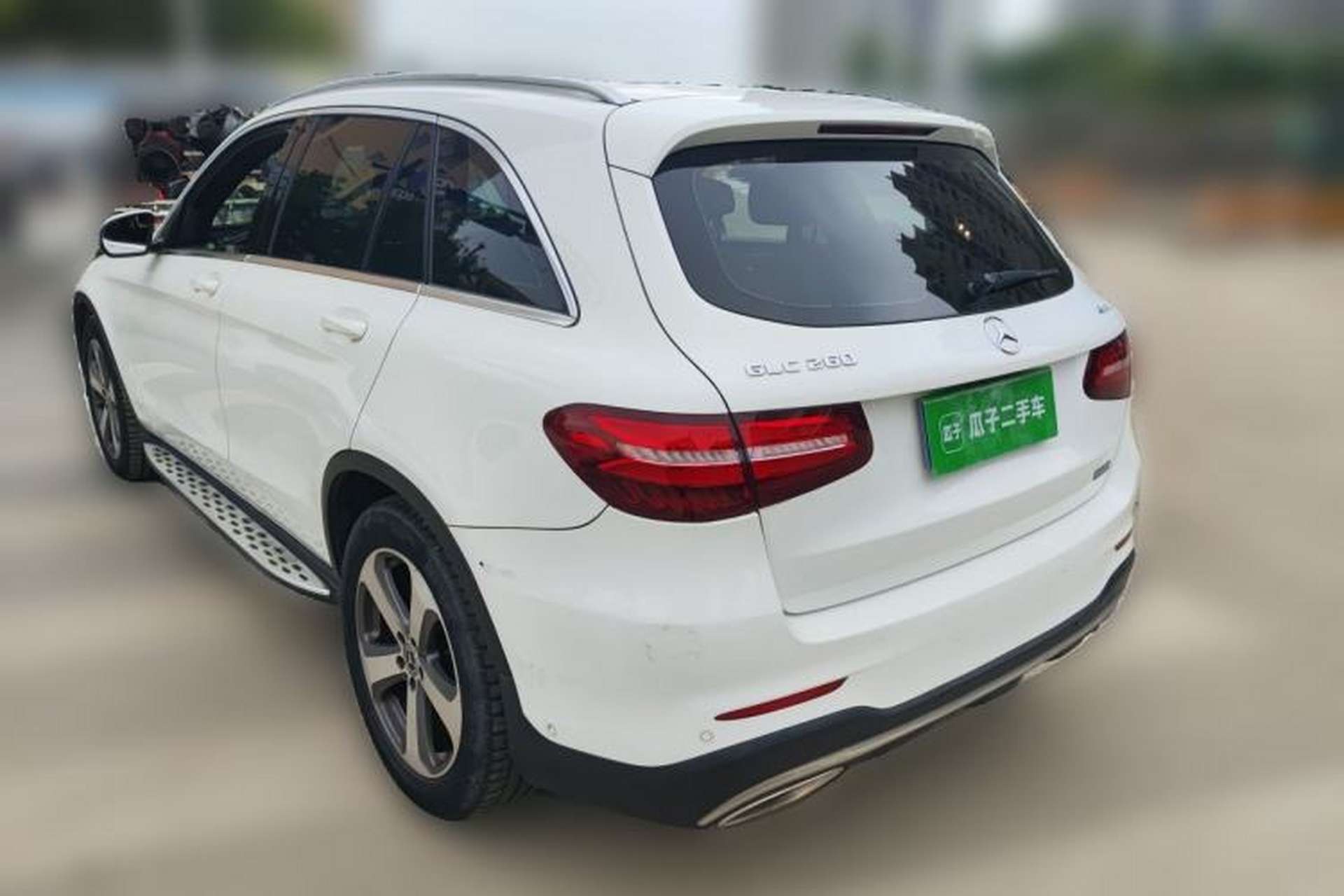Used Mercedes-Benz GLC 2017 GLC 260 4MATIC Luxury Model Rear Left 45 Deg