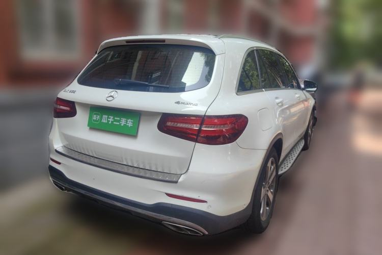 Used Mercedes-Benz GLC 2017 GLC 300 4MATIC Sport Edition Rear Right 45 Deg