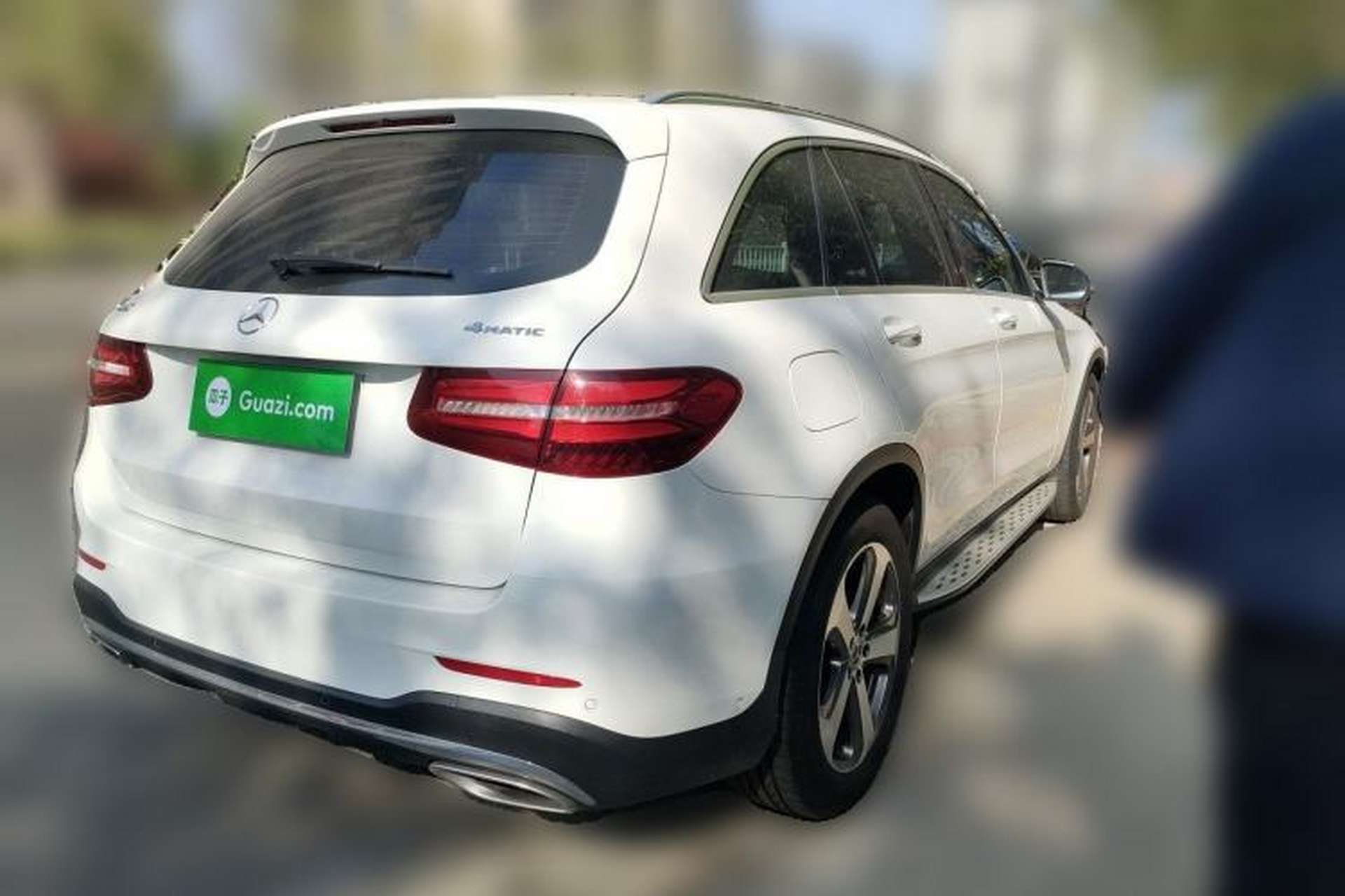 Used Mercedes-Benz GLC 2017 GLC 300 4MATIC Sport Edition Rear Right 45 Deg