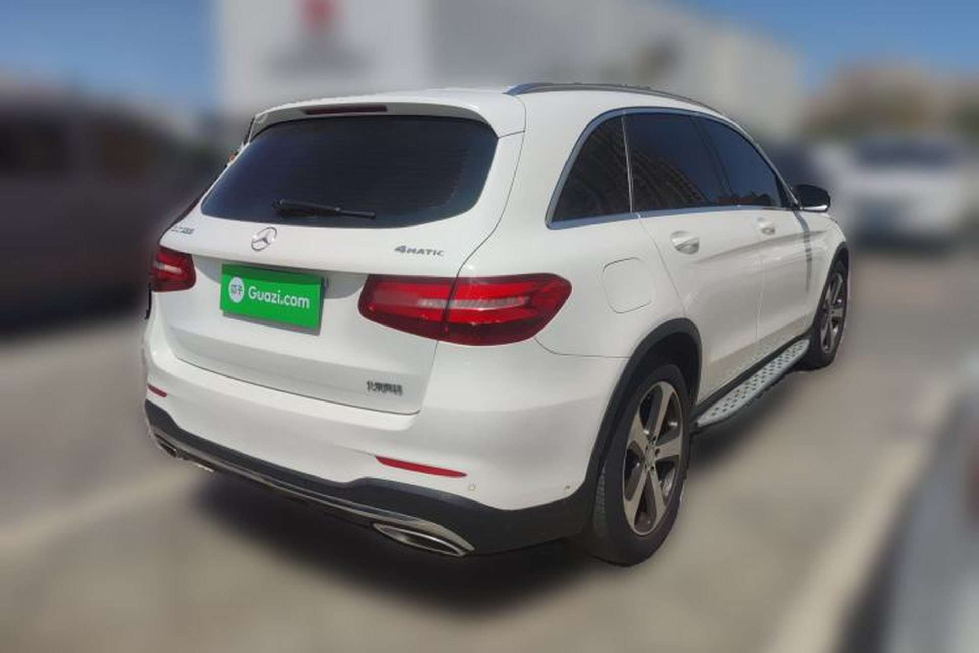 Used Mercedes-Benz GLC 2017 GLC 300 4MATIC Sport Edition Rear Right 45 Deg