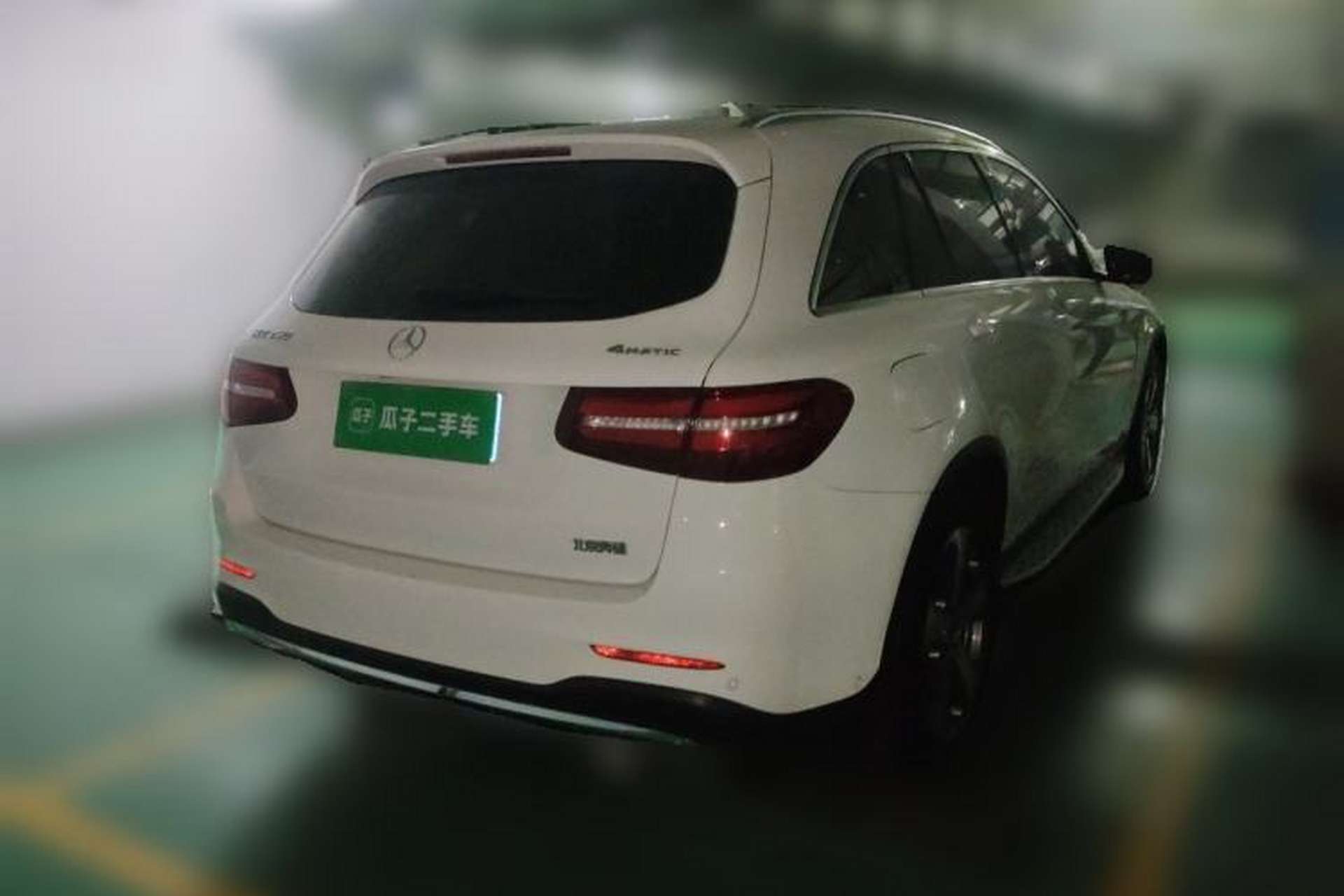 Used Mercedes-Benz GLC 2017 GLC 260 4MATIC Luxury Model Rear Right 45 Deg