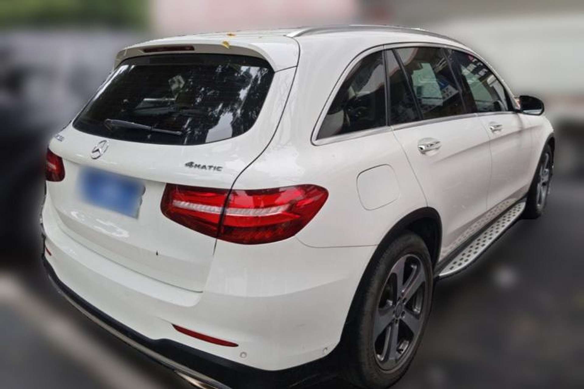Used Mercedes-Benz GLC 2017 GLC 300 4MATIC Sport Edition Rear Right 45 Deg