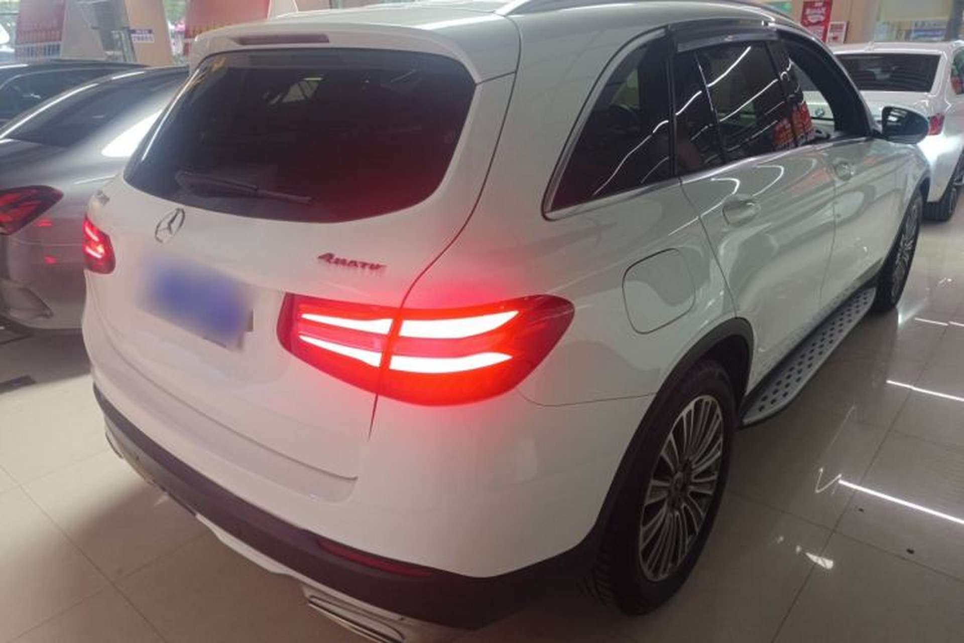 Used Mercedes-Benz GLC 2017 GLC 200 4MATIC Rear Right 45 Deg