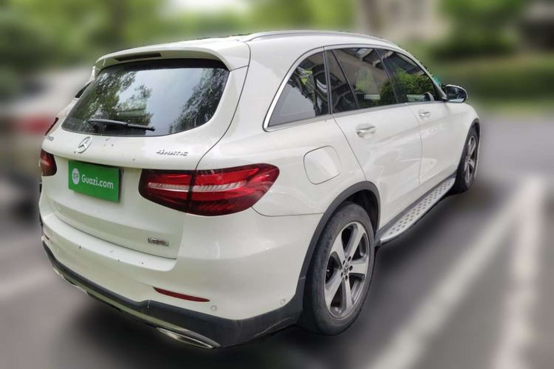 Used Mercedes-Benz GLC 2017 GLC 260 4MATIC Luxury Model Rear Right 45 Deg