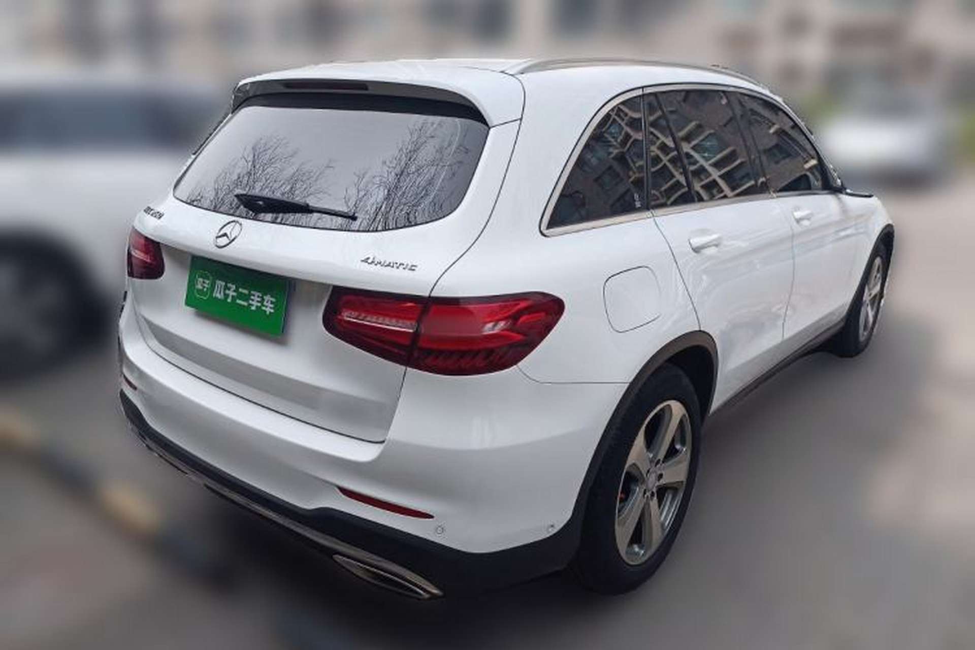 Used Mercedes-Benz GLC 2017 GLC 260 4MATIC Dynamic Edition Rear Right 45 Deg