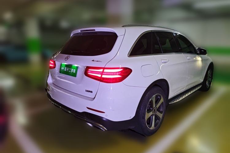Used Mercedes-Benz GLC 2017 GLC 300 4MATIC Sport Edition Rear Right 45 Deg