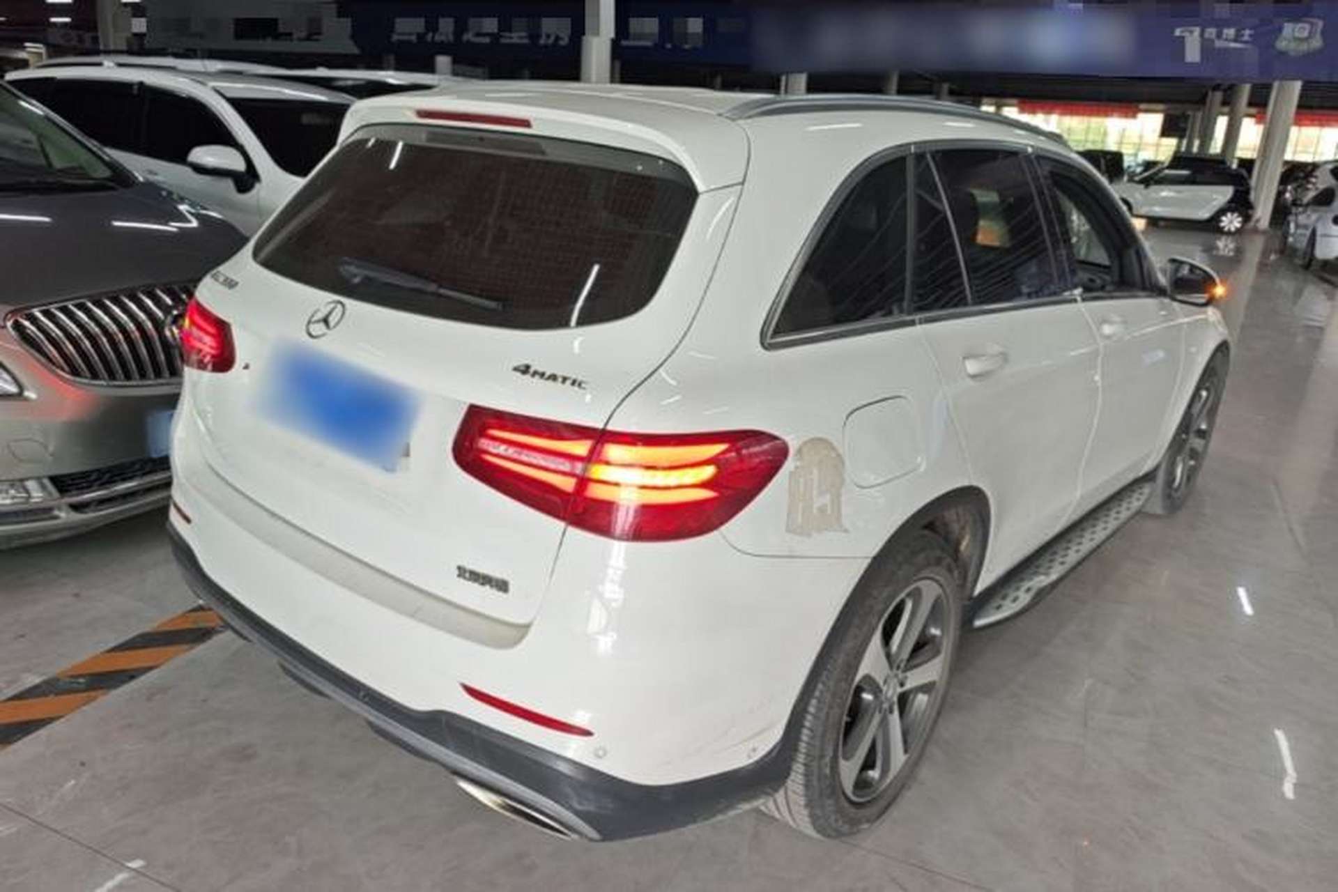Used Mercedes-Benz GLC 2017 GLC 300 4MATIC Sport Edition Rear Right 45 Deg