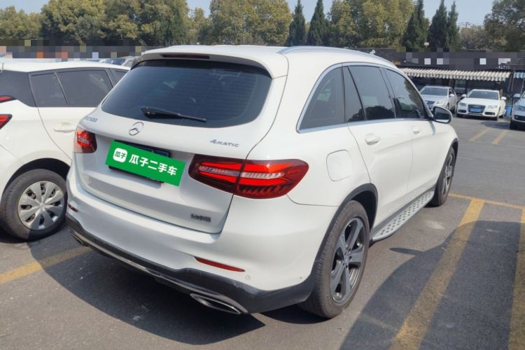 Used Mercedes-Benz GLC 2017 GLC 300 4MATIC Sport Edition Rear Right 45 Deg