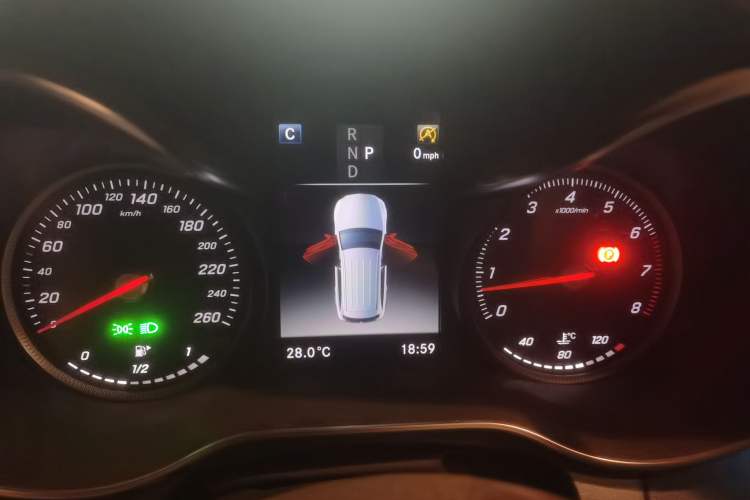 Used Mercedes-Benz GLC 2018 GLC 300 4MATIC Sport Edition Instrument Cluster