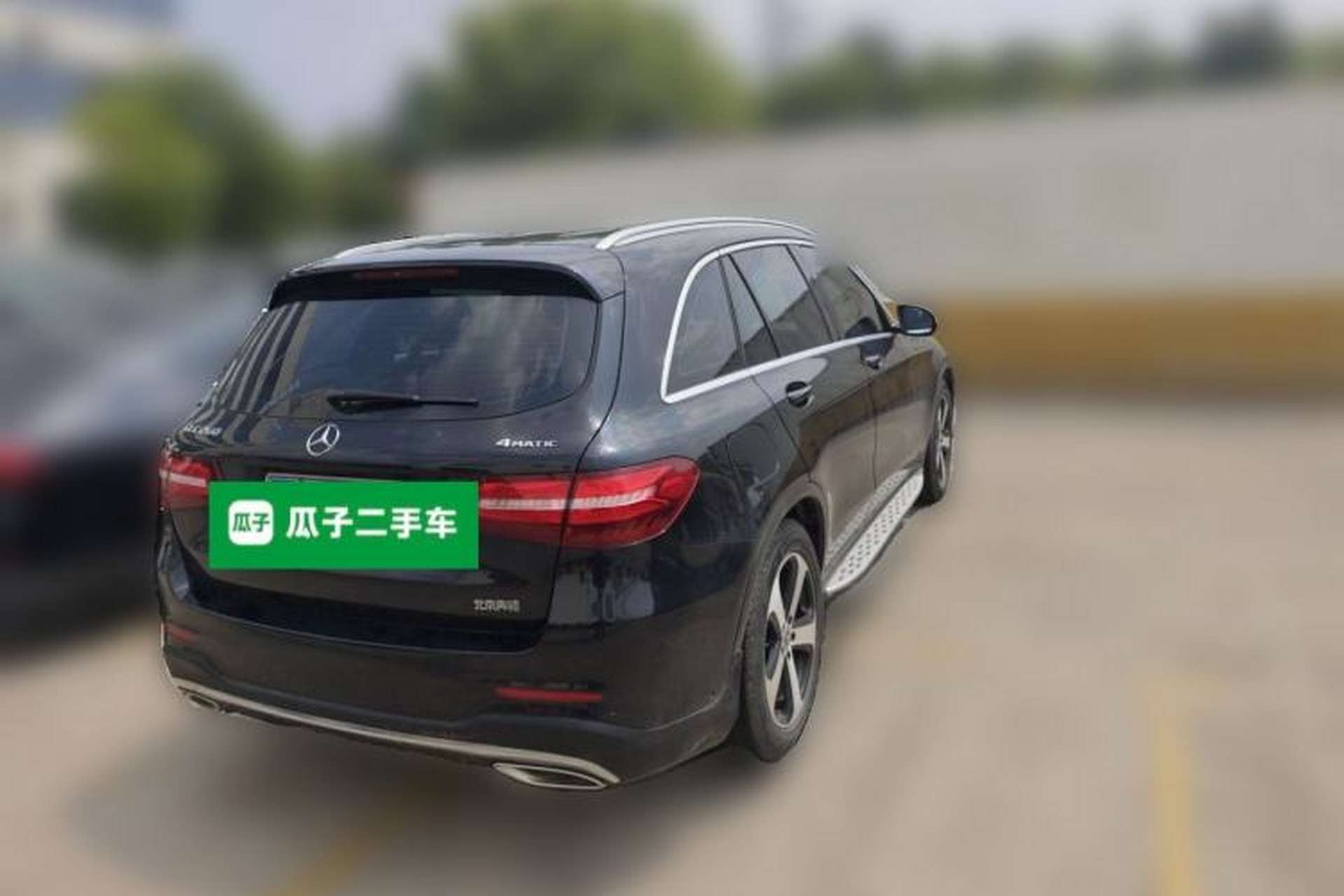 Used Mercedes-Benz GLC 2018 GLC 260 4MATIC Luxury Model Rear Right 45 Deg